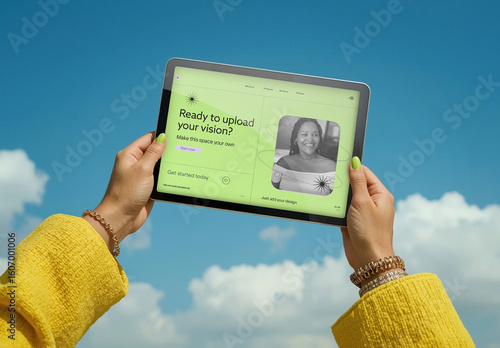 Tablet Screen Mockup