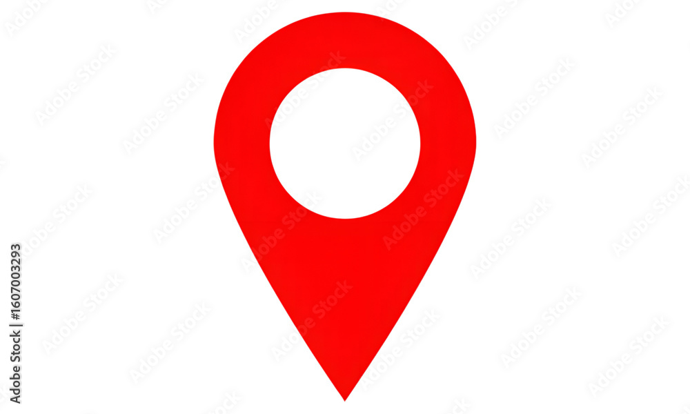 Red Location Pin Icon. Red Location Pin Icon.