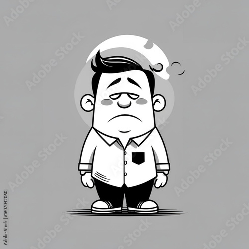 Sad man