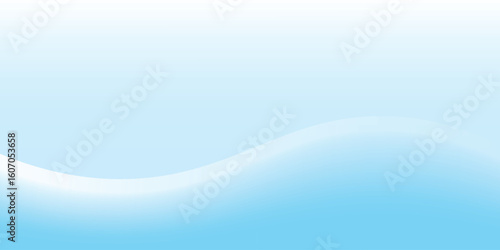 Abstract white wavy glowing lines on a blue background. Futuristic digital high-technology pattern. Health Care concept. vector ilustration.