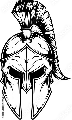 SPARTAN HELMET TATTOO