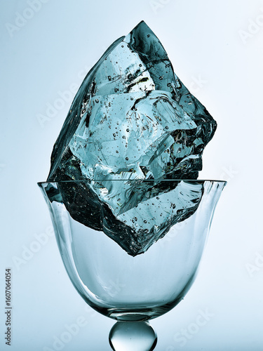 verre glass raw transparence produit fini design origine  matière brute coupe glace 