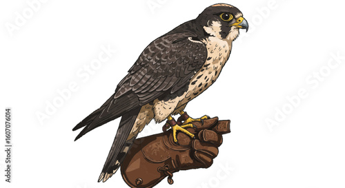 eagle on a white