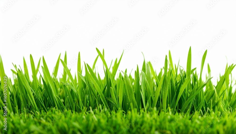Fototapeta premium Spring summer background with a green tree and blurred bokeh sunlight. 
