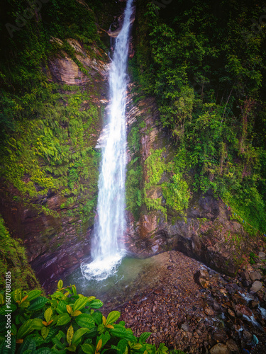 Change waterfall near Kalimpong, North Bengal, India