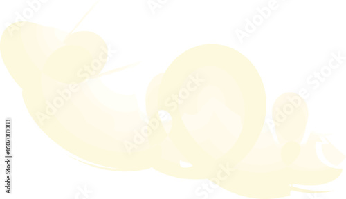 Creamy dreamy cloudscape effect for modern design projects and calming creative concepts today