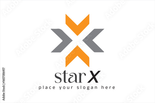 star x business logo design