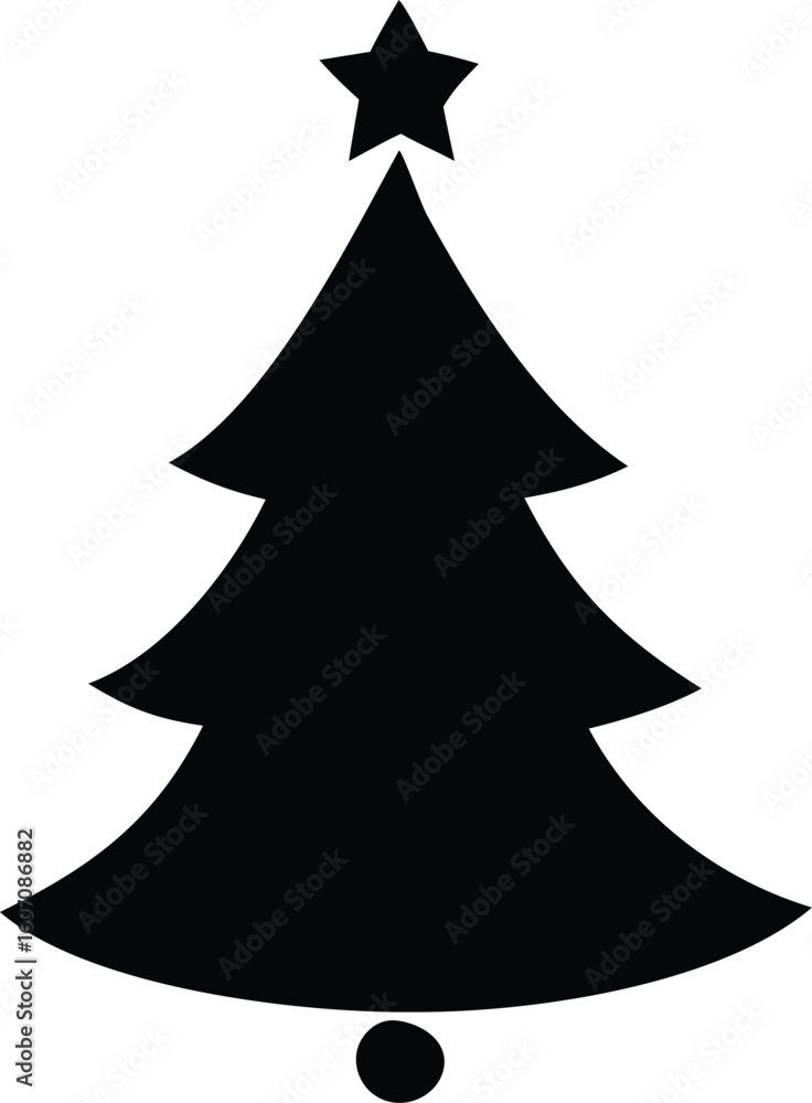Obraz premium Chrismass Tree EPS vector 