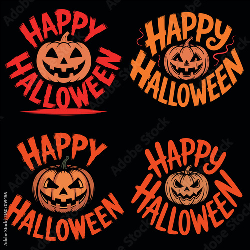 Happy Halloween T Shirt Design 2025