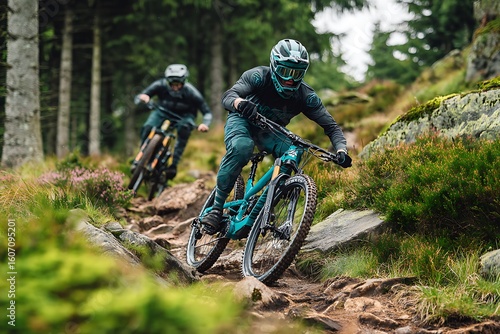 Wallpaper Mural extreme mountain bike racing  Torontodigital.ca