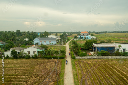 Wallpaper Mural Farmers Working in Vietnamese Countryside Torontodigital.ca