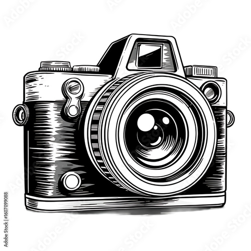 vintage photo camera
