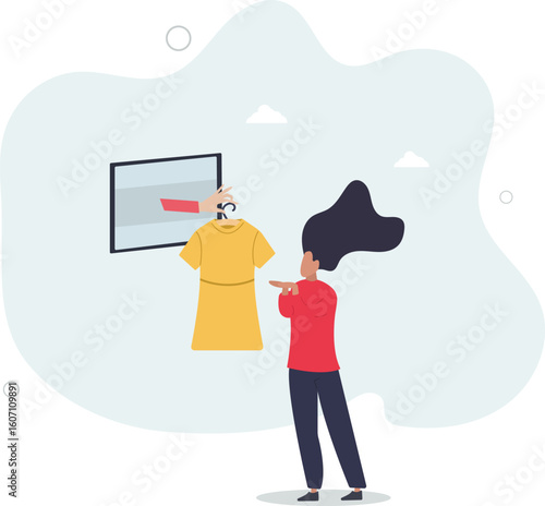 Online e-commerce make customers to quickly buy products, attract shoppers,human life.