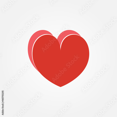Love and affection icon symbol illustration vector eps10 logo template design 