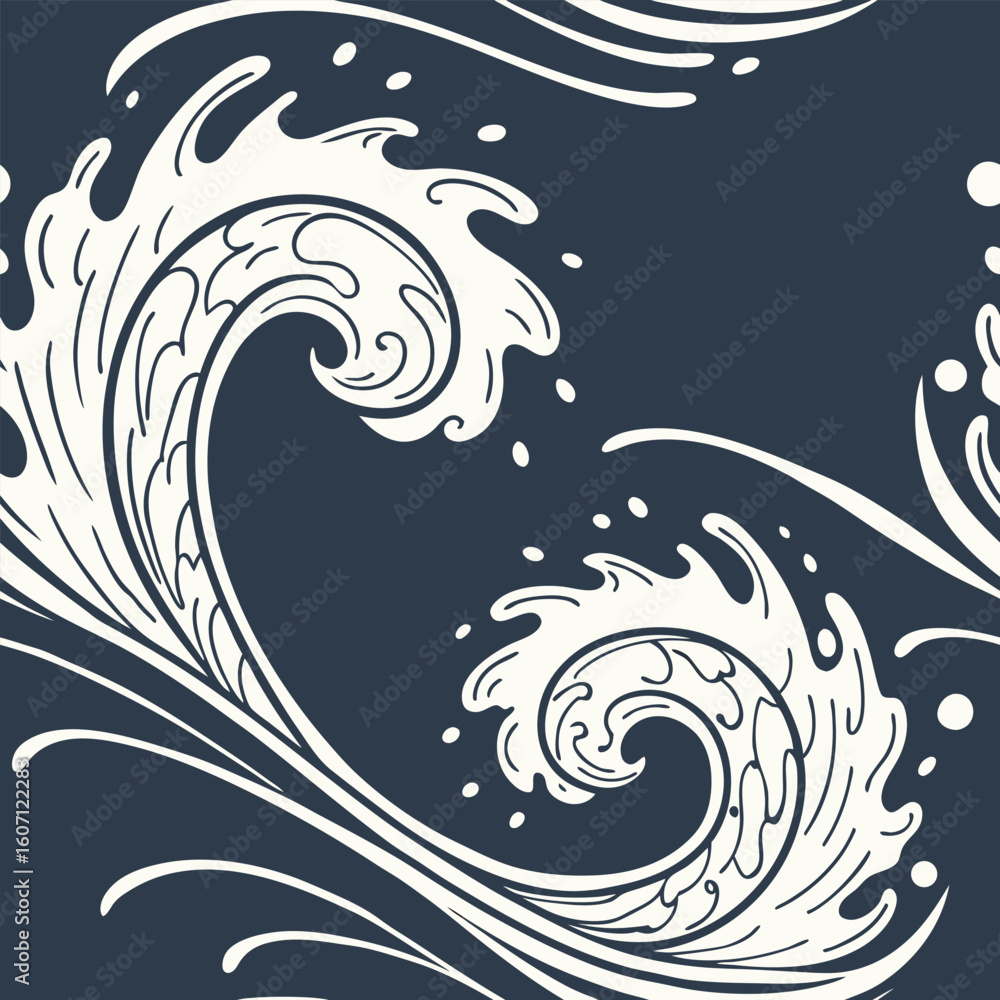 Fototapeta premium seamless pattern