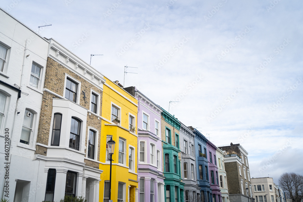 Fototapeta premium Houses in Notting Hill