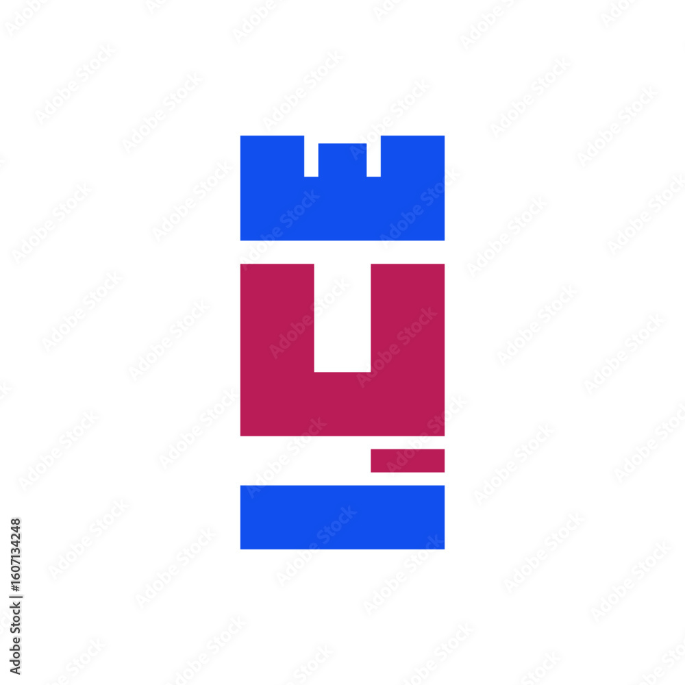 Fototapeta premium initials letter y with crown logo design