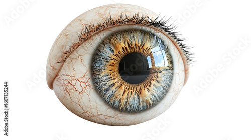 eye 3d render