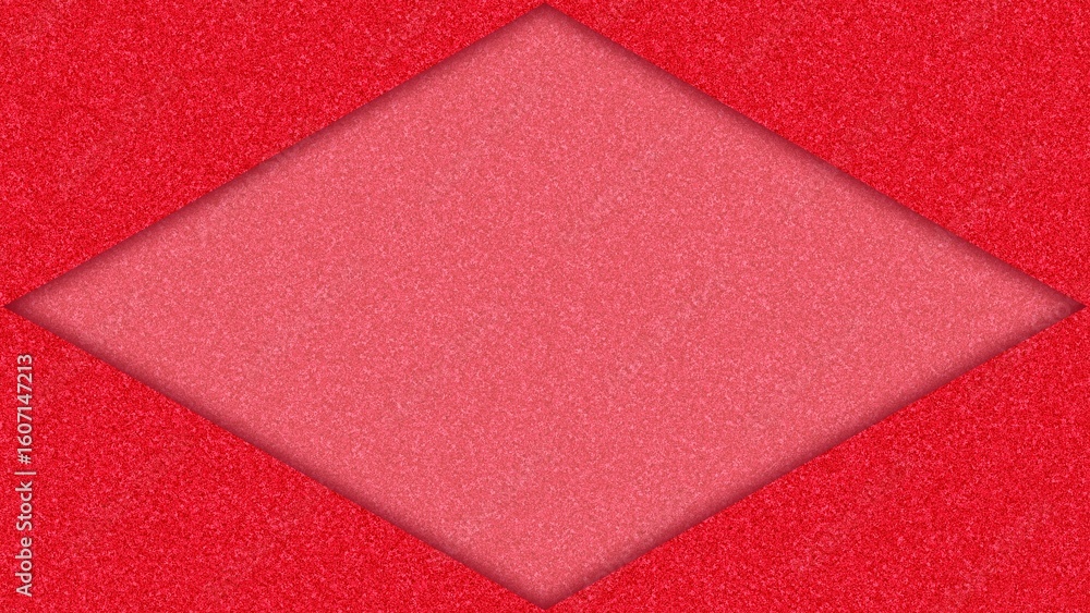Fototapeta premium Red Carpet Texture. Red Diagonal Square In The Center Area Pattern. Red Gradient Background.