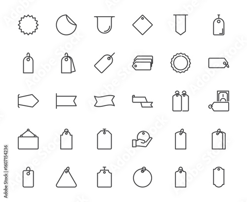 Sale icon set