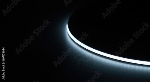 White led light strip arc