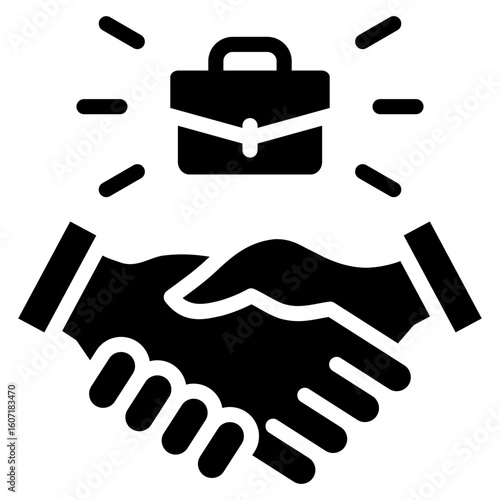 New Hire  Icon Element For Design