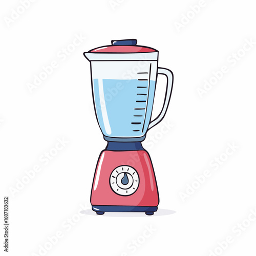 drawn blender icon in doodle style. Mark point icon design collection for house design element
