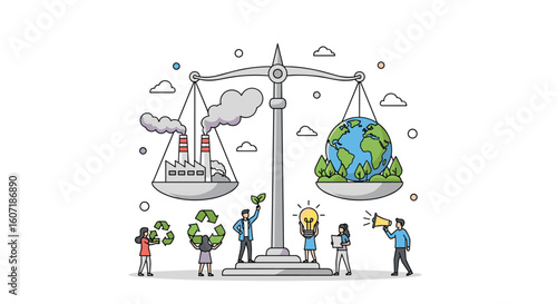 Balancing industrial progress and environmental preservation for a sustainable future