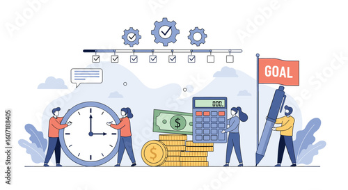 Effective planning and project management strategies for achieving business success and growth goals