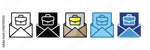Offer Letter  Icon Element For Design