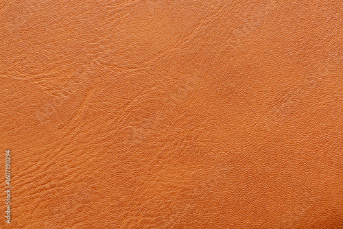 Schilderij op canvas Brown macro synthetic leather texture,Synthetic leather background