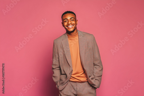 Fashion model isolated 3d background