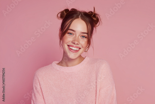 Fashion model isolated 3d background