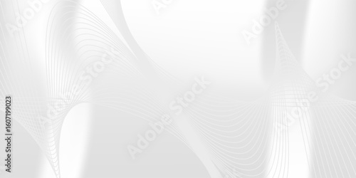 Premium background design with diagonal line pattern in grey colour. Vector white horizontal template for business banner, formal invitation backdrop, luxury voucher, prestigious gift certificate