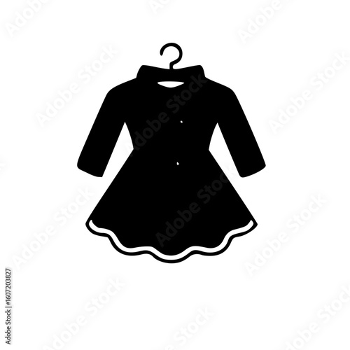 elegant dress on a mannequin