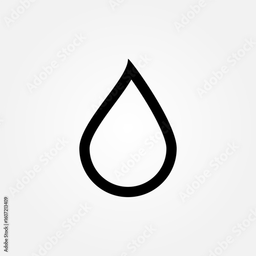 water icon symbol illustration vector eps10 logo template design 