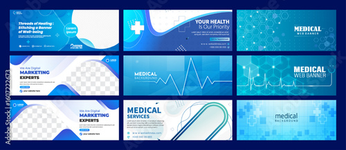 Doctor And Medical Service Social Media Banner Design 