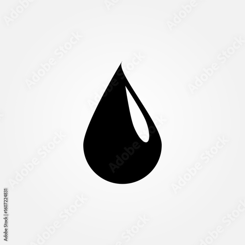 water icon symbol illustration vector eps10 logo template design 