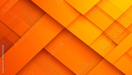 Abstract orange geometric design (1)