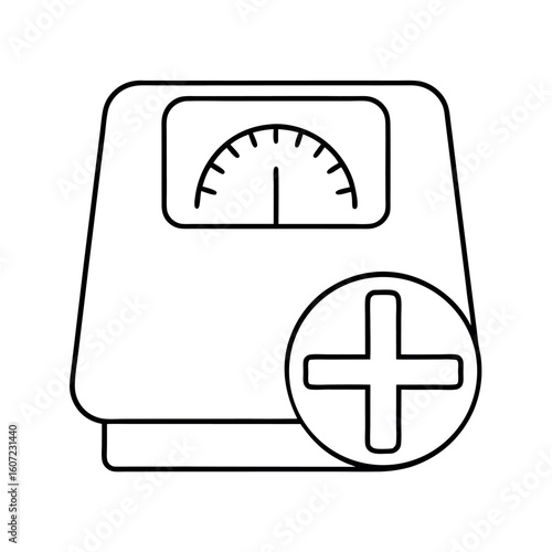 Weight Monitoring Scale Design with Sign for Health and Fitness Applications