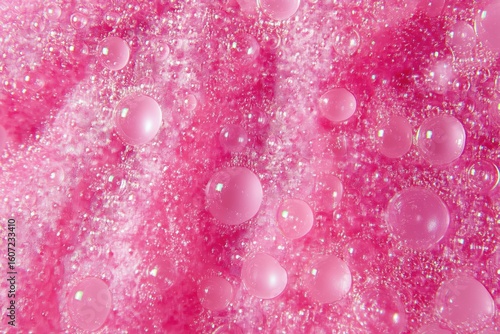 Wallpaper Mural Close-up of textured, pink surface with water droplets Torontodigital.ca