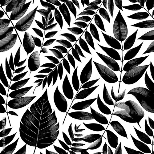 Silhouette of a Man with a Backpack Walking on a White Background person