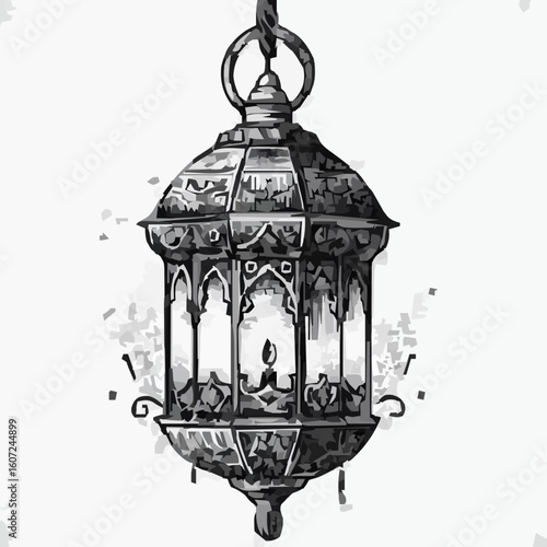 Hanging Lantern Sketch