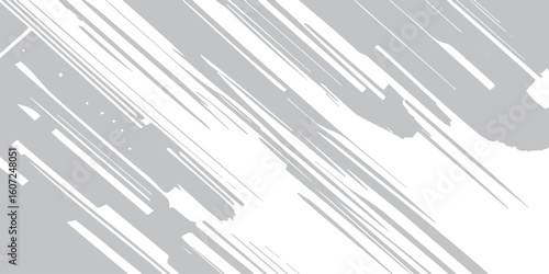 Halftone diagonal abstract background in black and white