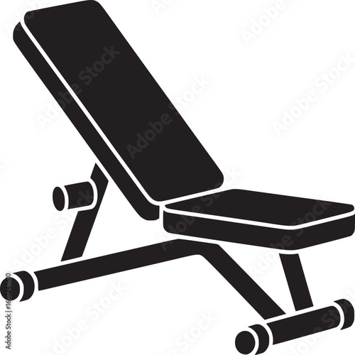 Adjustable weight bench for home gym strength training workout equipment fitness exercise bench press