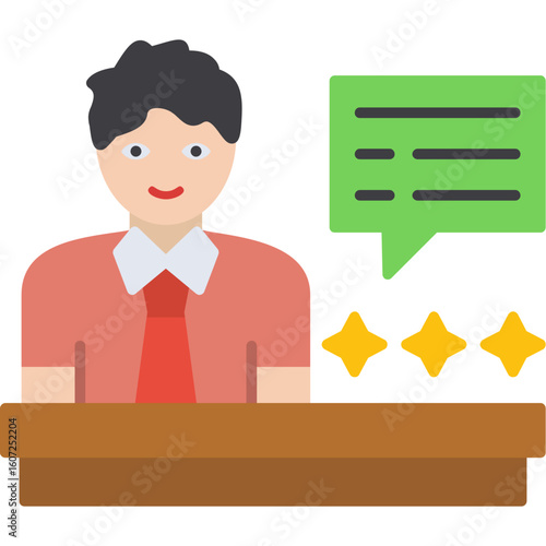 Interviewer icon