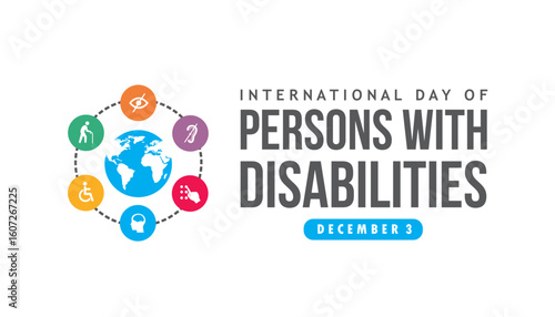 international day of persons with disabilities vector concept design