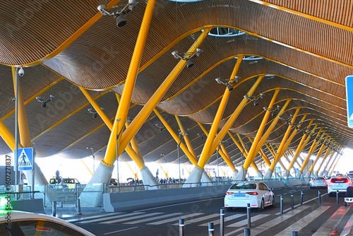 Barajas Airport, Adolfo Suarez Airport, Madrid, Spain, airport terminal 4
