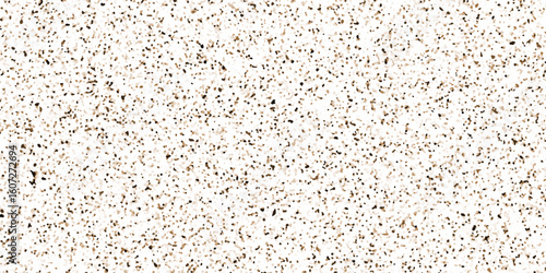 Terrazzo flooring texture polished stone and grain noise pattern old surface marble for background. brown and white paper and marble texture. quartz surface for bathroom or kitchen countertop.