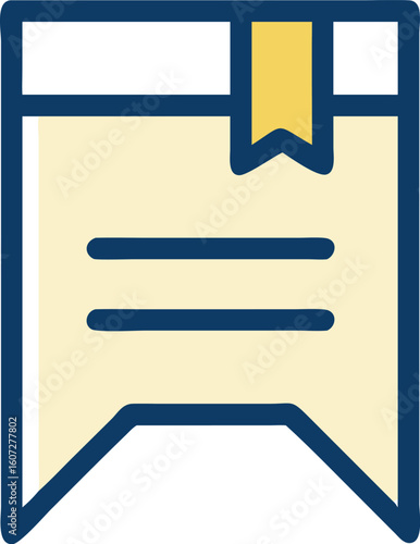 Abstract document with a red ribbon, file or data icon
Abstract document with a red ribbon, file or data icon
